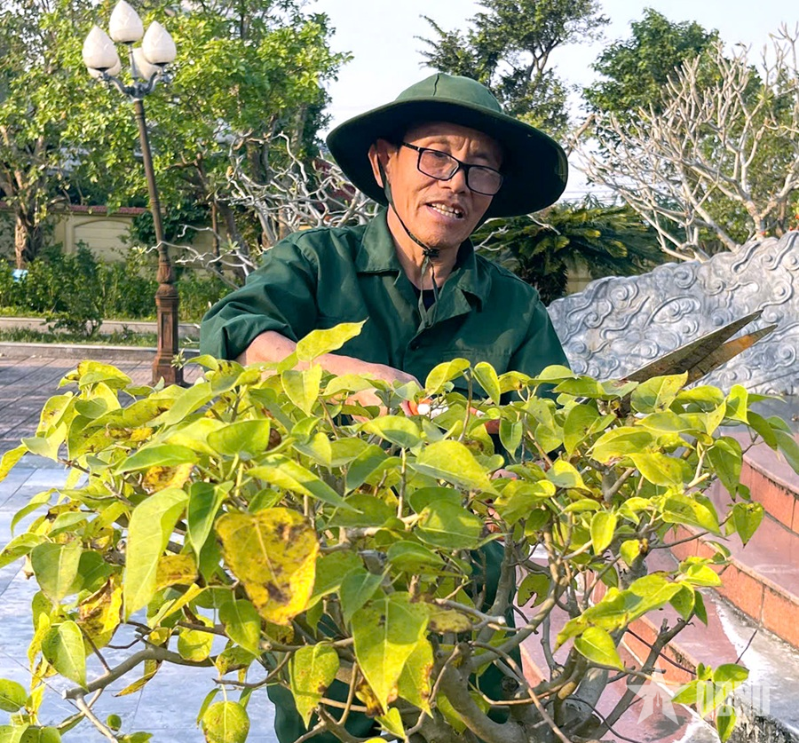 Người thương binh gắn bó với khu di tích 